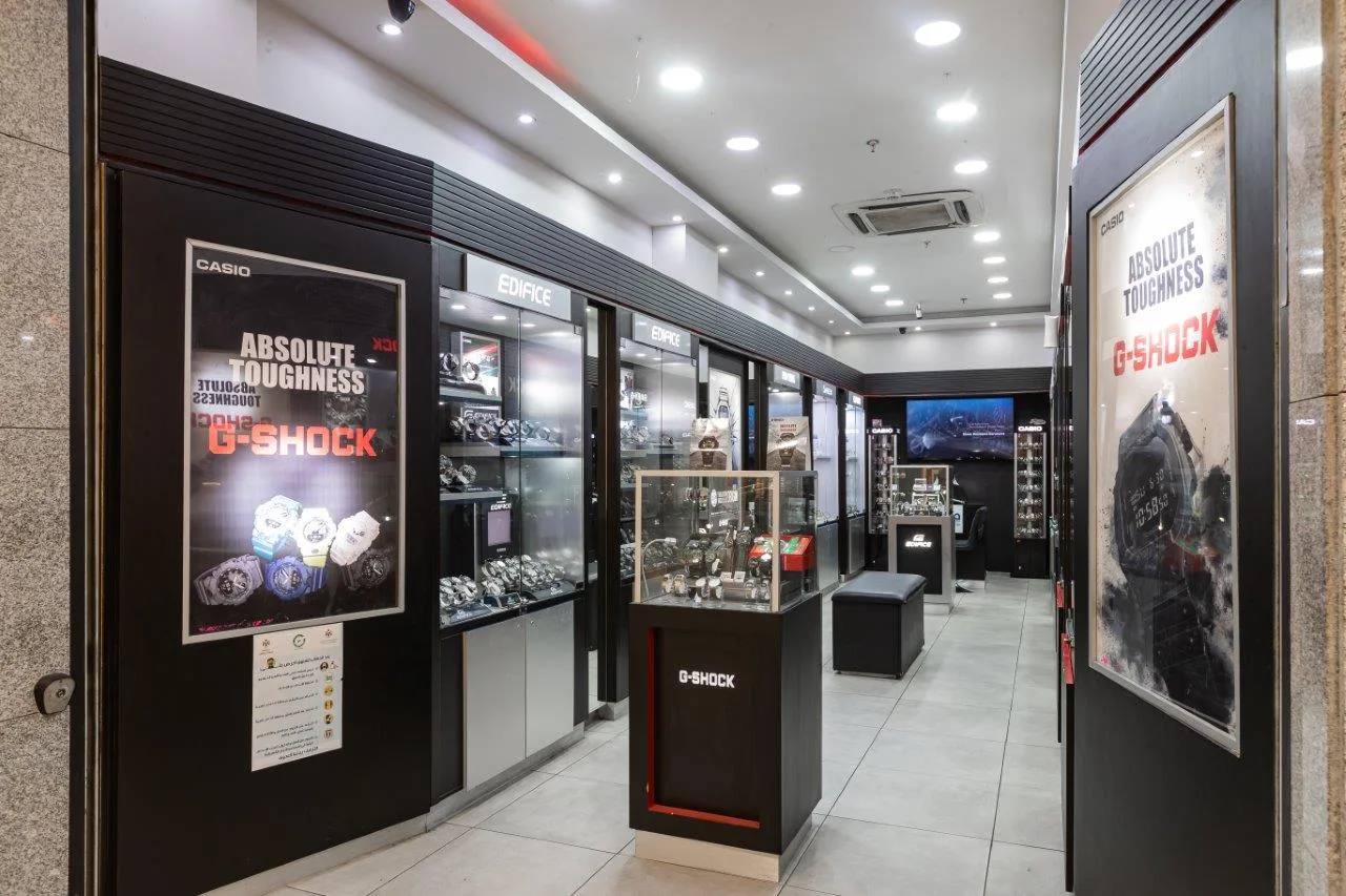 ديكور معرض Casio